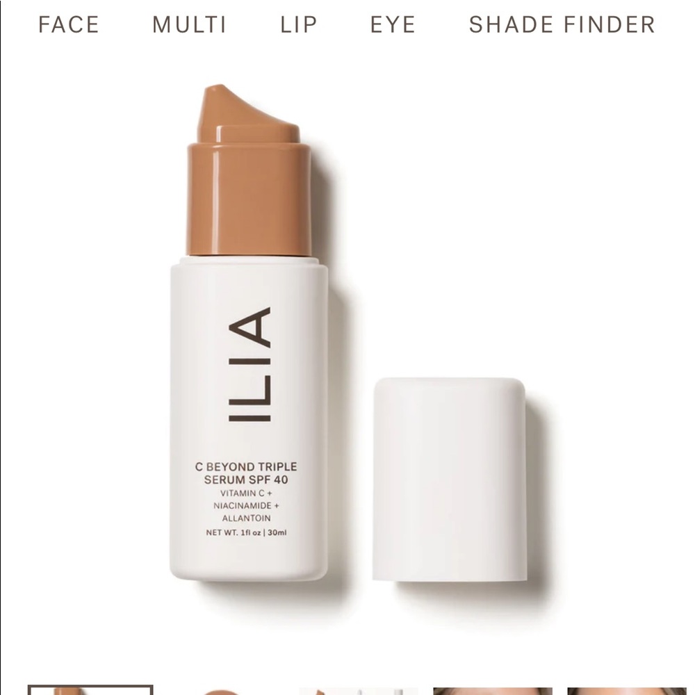 Tinted serum